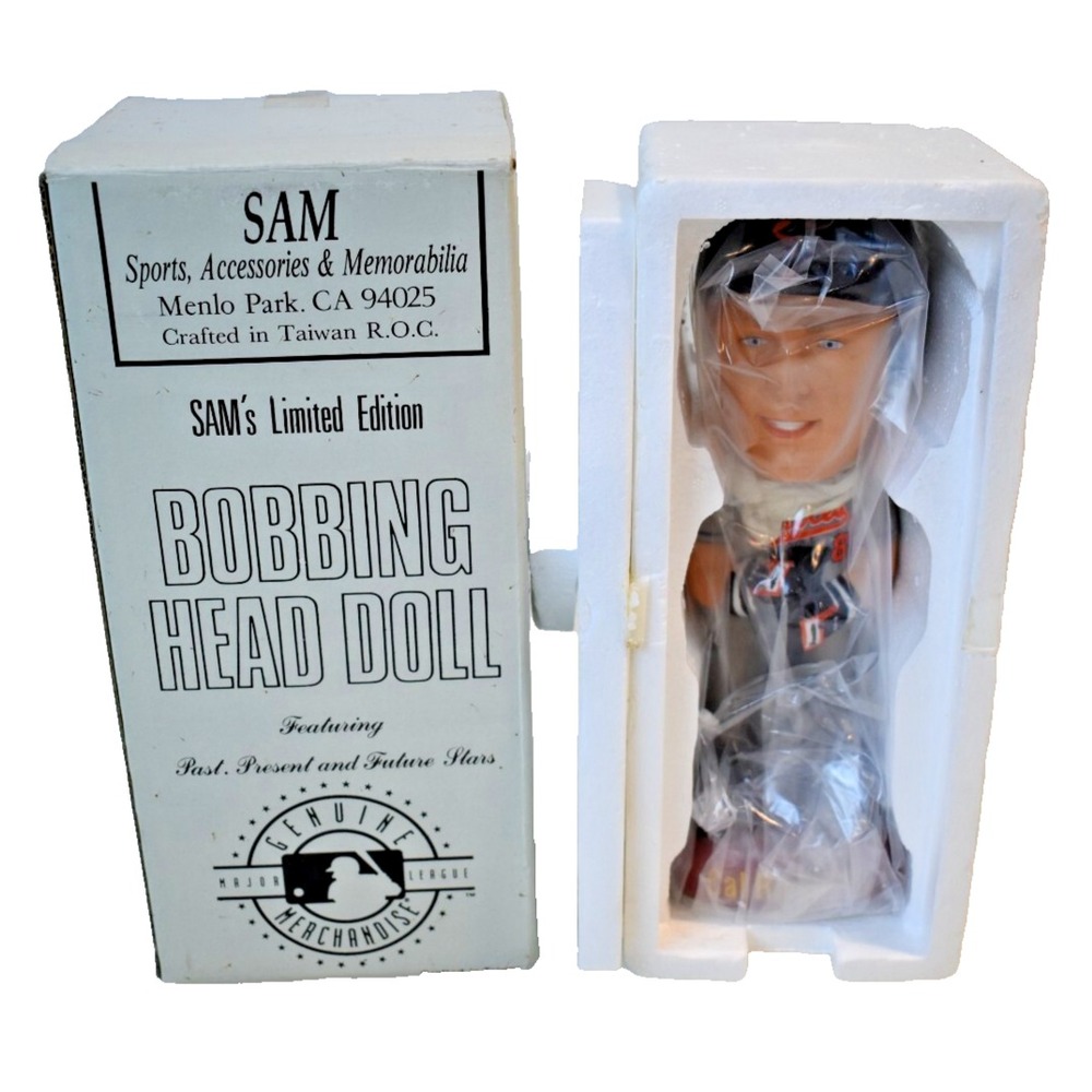 Sam's Limited Edition 1995 Cal Ripken Jr Bobbing Head Gray Jersey New